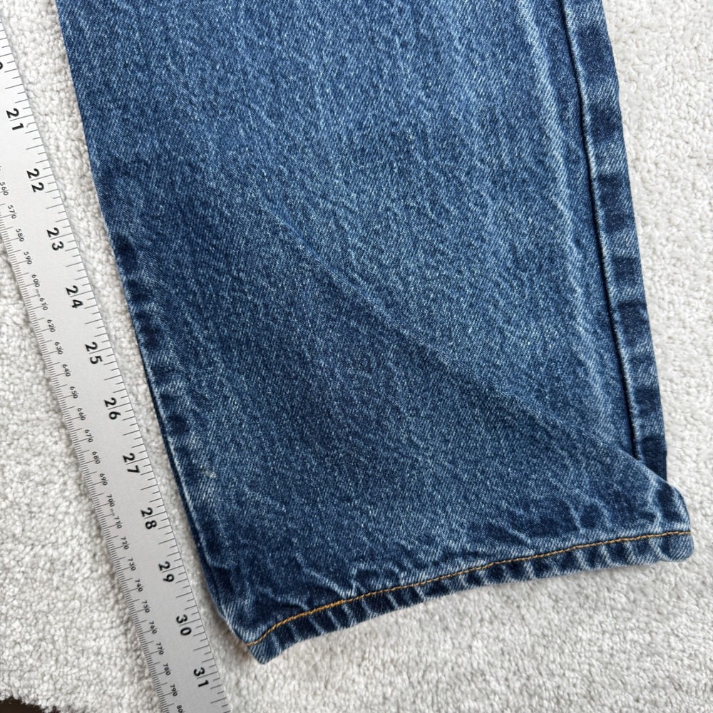 Levi's 517 Bootcut Jeans Mens 32x31 Blue Denim Classic Fit 5-Pocket Cotton Y2K - Picture 7 of 16